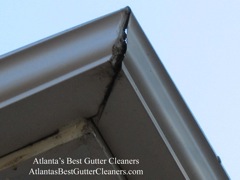 Alpharetta's Best Gutter Cleaners can repair gutter problems.