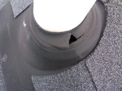 Alpharetta's Best Gutter Cleaners' Certainteed Certified roofers can replace your cracked and rotted vent boots.