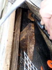 Alpharetta's Best Gutter Cleaners' can replace rotted fascia and soffitt