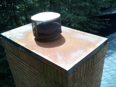 Alpharetta's Best Gutter Cleaners' Certainteed Certified roofers can install or replace your custom chimney pan.